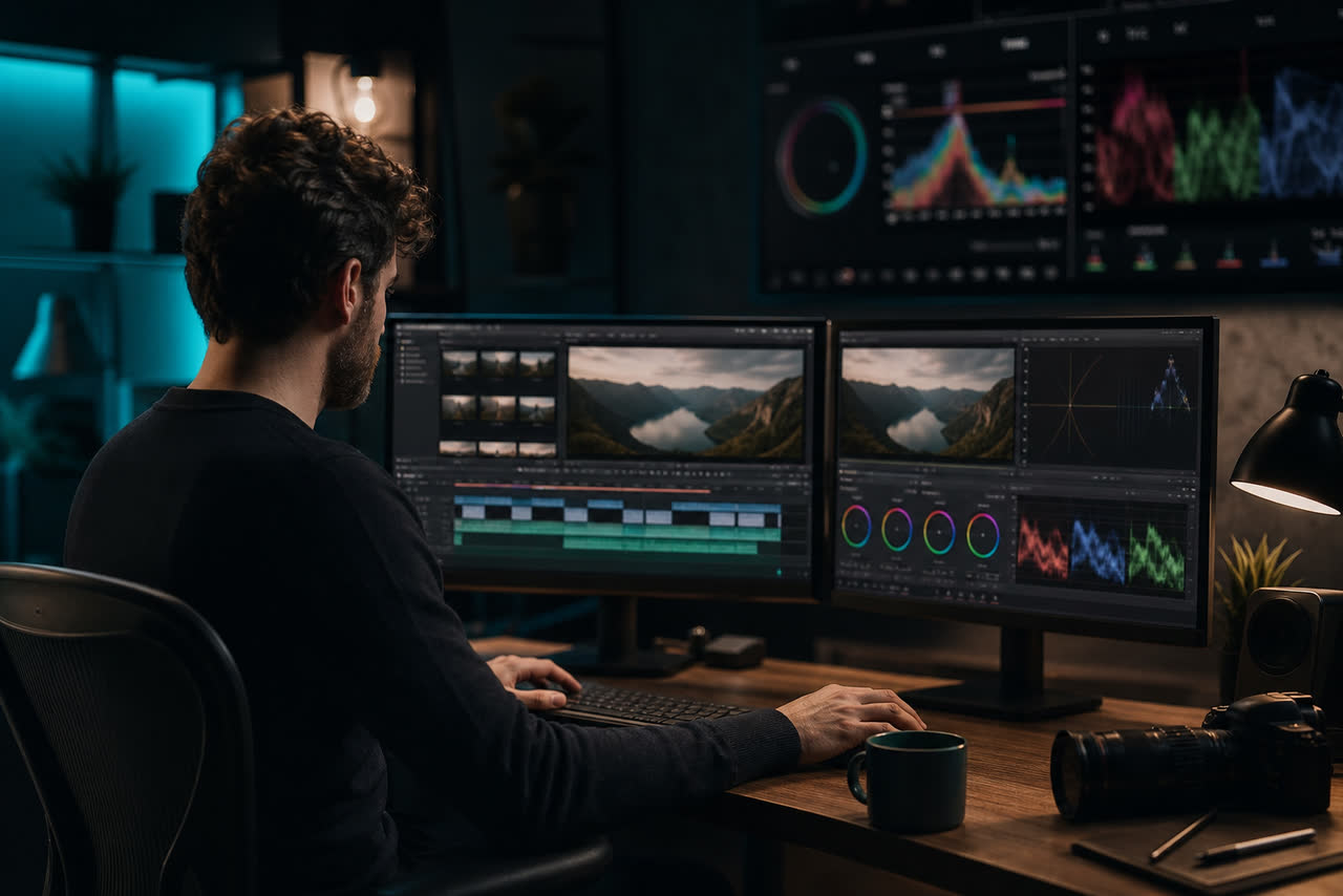 Color Grading Basics for YouTube Creators